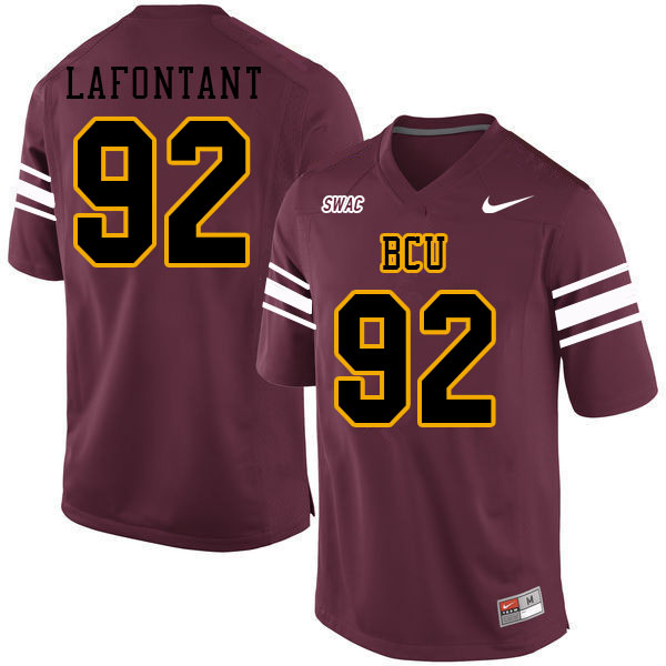 Men-Youth #92 Jeffson Lafontant Bethune-Cookman Wildcats 2023 College Football Jerseys Stitched Sale